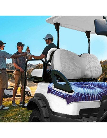 Fundas para Asientos de Carro de Golf YOKYHOM Tie-dye 130x79cm Fundas para Asientos de Carro de Golf YOKYHOM Tie-dye 130x79cm