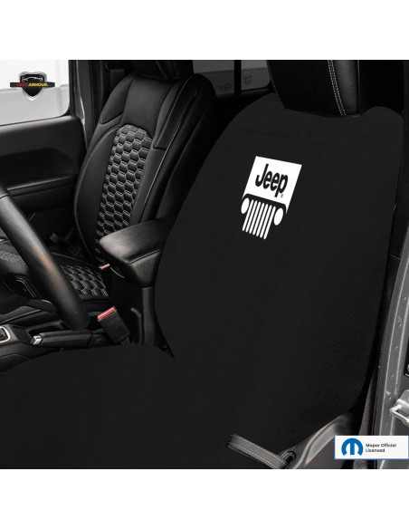 Funda de Asiento Jeep Seat Armour SA100JEPGB Negra Lavable Funda de Asiento Jeep Seat Armour SA100JEPGB Negra Lavable