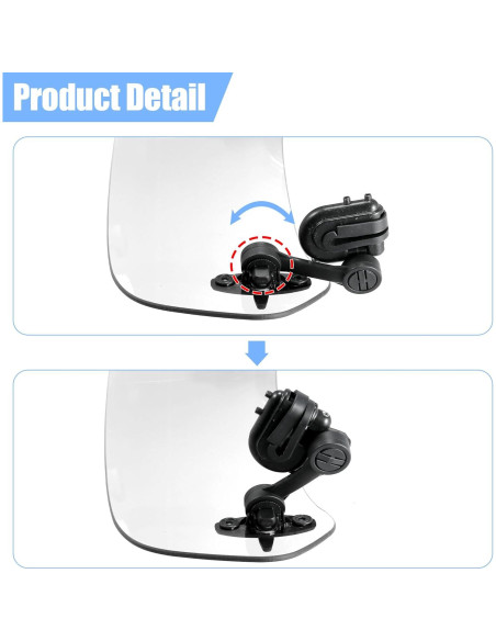 Parabrisas Motoforti 28.5cm Ajustable para Motocicletas Parabrisas Motoforti 28.5cm Ajustable para Motocicletas