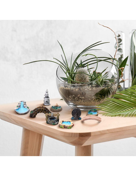 12 Accesorios de Jardín Miniatura Jetec - Estilo Clásico 12 Accesorios de Jardín Miniatura Jetec - Estilo Clásico