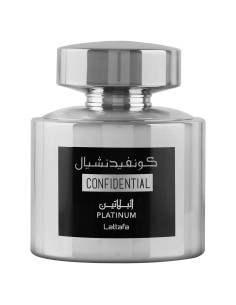 Lattafa Confidential Platinum Eau De Parfum 100 ml Unisex