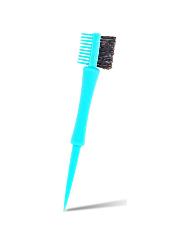Cepillo de Bordes Doble Cara EN EL BORDE CABELLO DE BEBÉ Turquesa