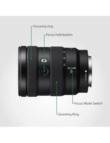 Lente Zoom Sony E 16-55mm f/2.8 G para APS-C