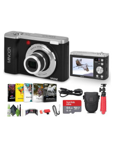 Cámara Digital Minolta MNB5Z 56MP Doble Lente Zoom 5X 5K