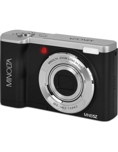 Cámara Digital Minolta MNB5Z 56MP Doble Lente Zoom 5X 5K