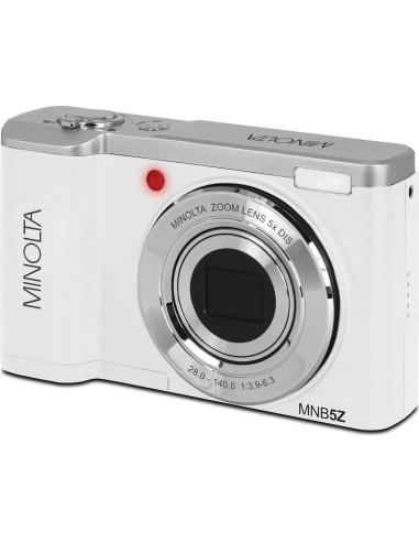 Cámara Digital Minolta MNB5Z 56MP Doble Lente Zoom 5X 5K HD