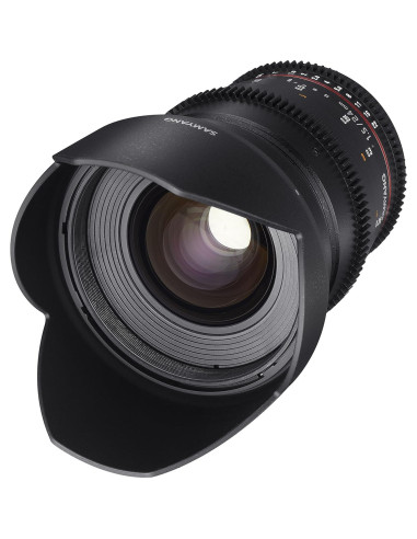 Lente Cine Gran Angular Samyang VDSLR II 24mm T1.5 MFT