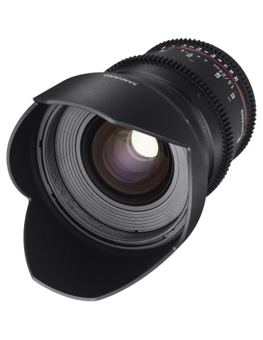 Lente Cine Gran Angular Samyang VDSLR II 24mm T1.5 MFT