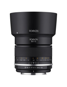 Lente Rokinon 85mm F1.4 Serie II para Canon M Sellado