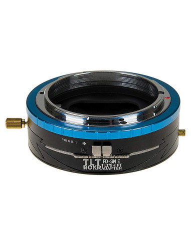 Adaptador Fotodiox Pro TLT ROKR para Lentes Canon FD/FL a Sony E-Mount