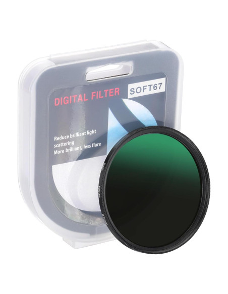 Filtro de Niebla PATIKIL 67mm, Difusión Suave para Cámara Filtro de Niebla PATIKIL 67mm, Difusión Suave para Cámara