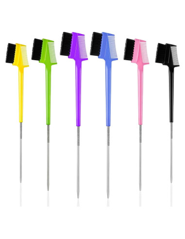 Set de Estilizado de Cabello Boao 6 Piezas - Cepillos y Peines