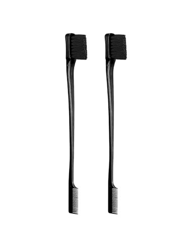 Paquete de Cepillo y Peine Doble Cara Soft 'N Style Negro
