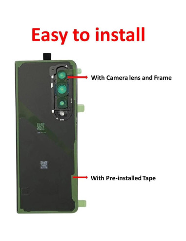 Reemplazo vidrio trasero Samsung Galaxy Z Fold 4 HXHN Verde