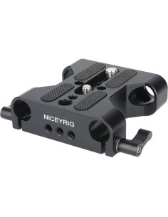 Placa Base Multifuncional NICEYRIG para Cámara DSLR 15mm 2