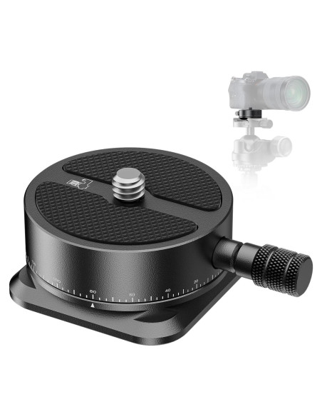 Placa de Liberación Rápida NEEWER QRP-6 para Trípode 5kg Placa de Liberación Rápida NEEWER QRP-6 para Trípode 5kg