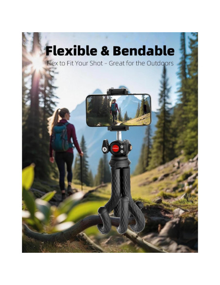 Trípode Mini Flexible ZOINSHOT para Teléfonos y Cámaras Trípode Mini Flexible ZOINSHOT para Teléfonos y Cámaras