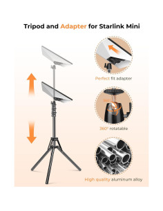 Soporte de trípode mini Nexiview para Starlink, altura 3 niveles 2