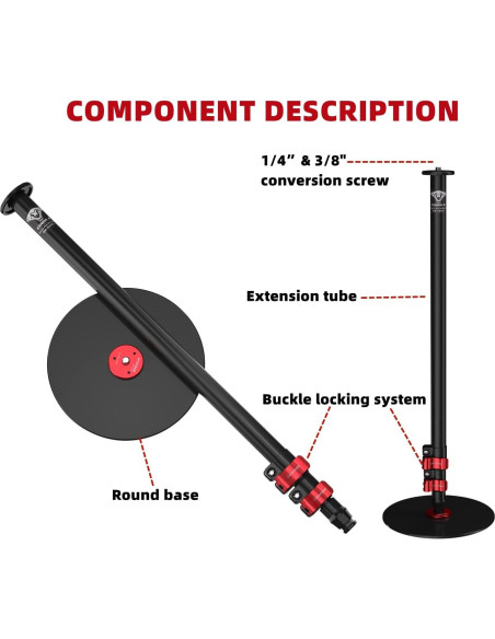 Monopod Profesional IFOOTAGE Cobra RB-A300 Aluminio 151cm Monopod Profesional IFOOTAGE Cobra RB-A300 Aluminio 151cm