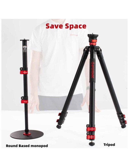 Monopod Profesional IFOOTAGE Cobra RB-A300 Aluminio 151cm Monopod Profesional IFOOTAGE Cobra RB-A300 Aluminio 151cm