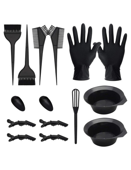 Kit de Teñido de Cabello Profesional CREATESTAR 15 Piezas Kit de Teñido de Cabello Profesional CREATESTAR 15 Piezas