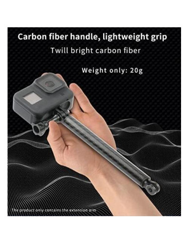 Soporte de Extensión FEICHAO para Cámaras 258mm Fibra de Carbono