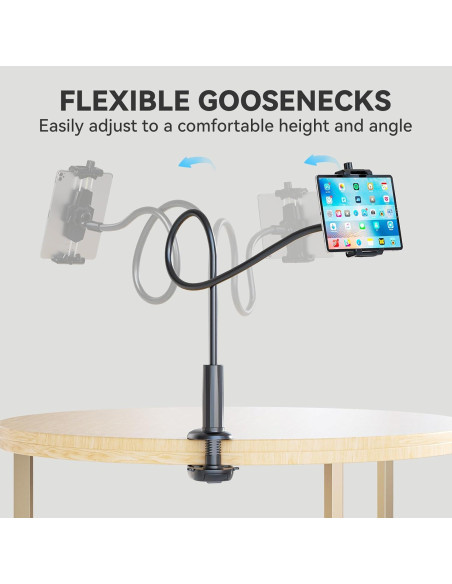 Soporte para Tableta KDD Gooseneck Ajustable 99 cm Soporte para Tableta KDD Gooseneck Ajustable 99 cm