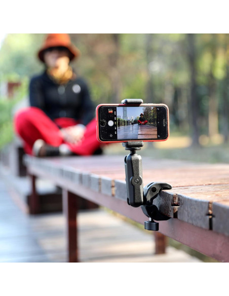 Soporte de Trípode GEPULY para Cámara y Smartphone 360 Soporte de Trípode GEPULY para Cámara y Smartphone 360