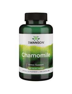 Suplemento Herbal de Manzanilla Swanson - 120 Cápsulas
