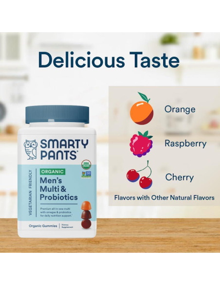 Multivitamina Orgánica para Hombres SMARTYPANTS 120 Cápsulas Multivitamina Orgánica para Hombres SMARTYPANTS 120 Cápsulas
