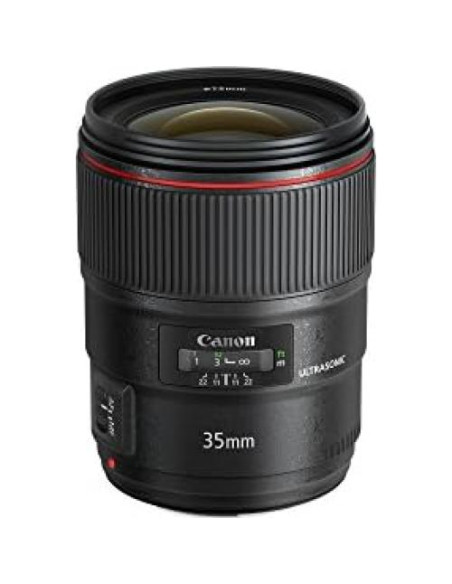 Lente Canon EF 35mm f/1.4L II USM - 760g, 72mm Lente Canon EF 35mm f/1.4L II USM - 760g, 72mm