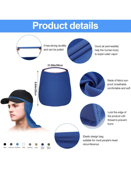 Gaiter de Cuello Tatuo Unisex 8 Piezas UV Protección Solar Gaiter de Cuello Tatuo Unisex 8 Piezas UV Protección Solar