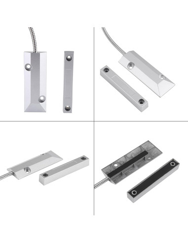 Sensor de Contacto de Puerta Joyzan con Cableado Magnético 10.5cm