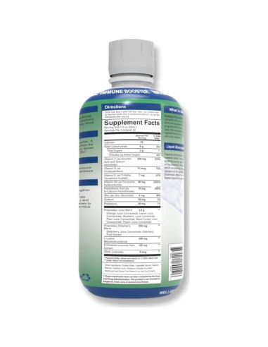 Wellgenix Esenciales Inmunes 12 en 1 Suplemento Líquido 946 ml
