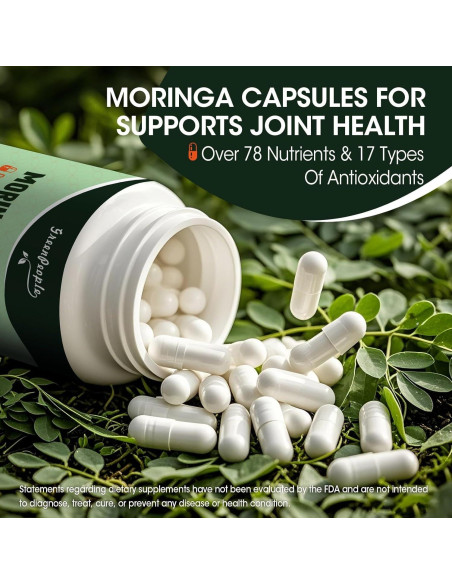 Cápsulas de Moringa Greenpeople 240 piezas - Superalimento Antioxidante Cápsulas de Moringa Greenpeople 240 piezas - Superalimento Antioxidante