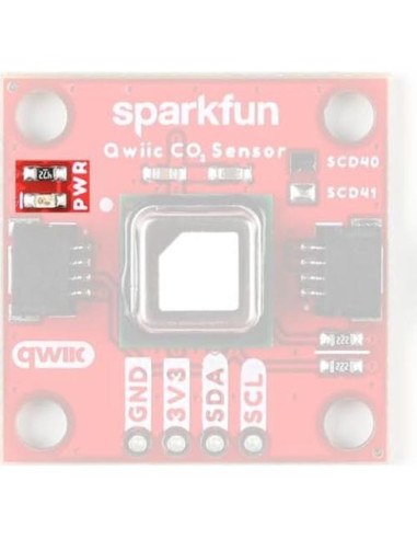 Sensor de Humedad y Temperatura CO2 SparkFun SCD40 Qwiic 26.9x26.9mm
