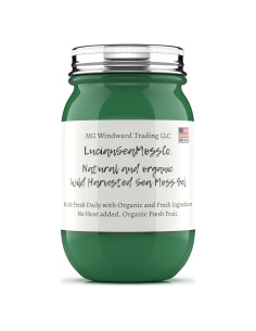Gel de Musgo Marino Orgánico 450g Chlorella - Cosechado en EE.UU.