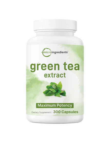 Extracto de Té Verde Micro Ingredients 9000mg 300 Cápsulas Extracto de Té Verde Micro Ingredients 9000mg 300 Cápsulas