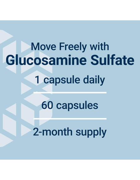 Sulfato de Glucosamina Life Extension 750 mg 60 Cápsulas Sin Gluten Sulfato de Glucosamina Life Extension 750 mg 60 Cápsulas Sin Gluten