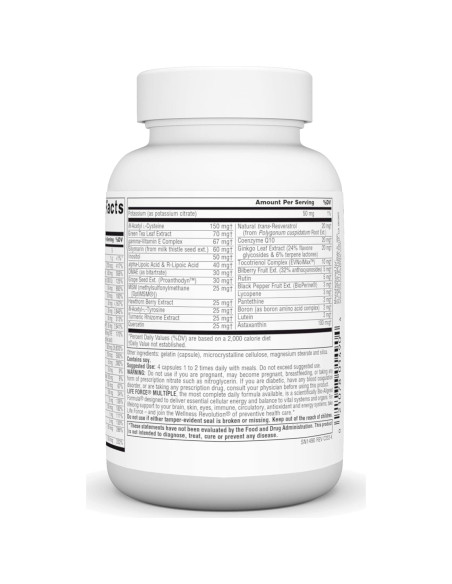 Multivitamina Diaria Alta Potencia Source Naturals 60 Cápsulas Multivitamina Diaria Alta Potencia Source Naturals 60 Cápsulas