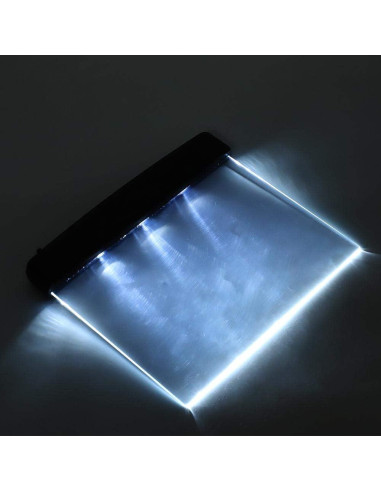 Luz de Libro LED Cuifati, Recargable, 105g, Ajustable