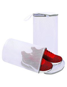 Bolsa de Lavado de Zapatos Vivifying 2PCS Malla 19.8x35.6cm