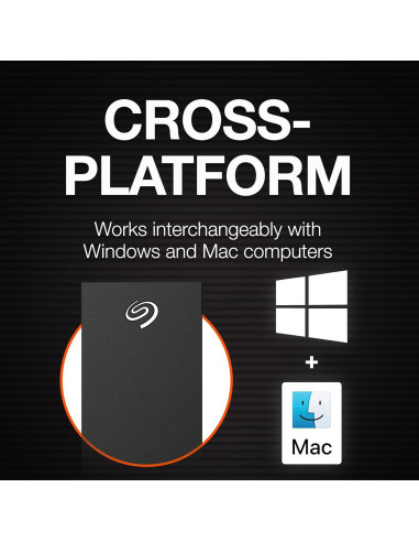 Disco Duro Externo Seagate One Touch Hub 8TB USB-C