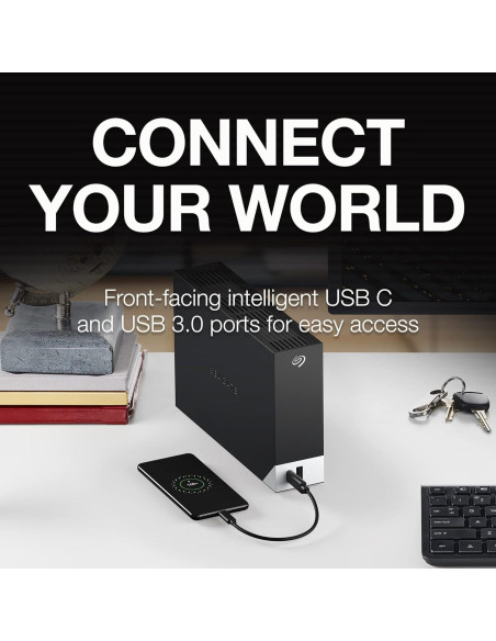 Disco Duro Externo Seagate One Touch Hub 8TB USB-C Disco Duro Externo Seagate One Touch Hub 8TB USB-C