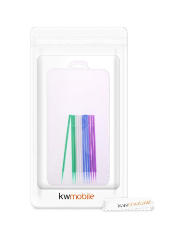 Kit de Retoque de Pintura kwmobile 12 Piezas - Hisopos Detalle