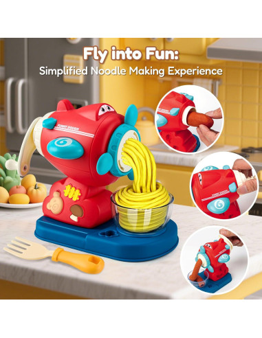 Set de Juguete de Masa 63 PCS ZW Creations 3 en 1 para Niños