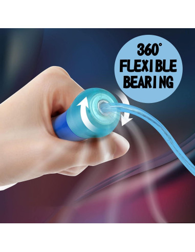 Cuerda de Salto LED YongnKids Ajustable 2.13m para Niños
