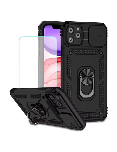 Funda para iPhone 11 Pro Max Vokuha con Protector de Pantalla y Soporte Funda para iPhone 11 Pro Max Vokuha con Protector de Pantalla y Soporte