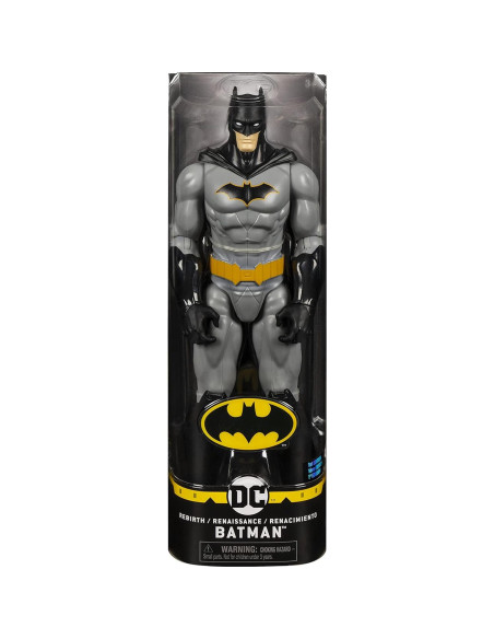 Figura de Acción Batman 30 cm Spin Master - Juguete para Niños 3+ Figura de Acción Batman 30 cm Spin Master - Juguete para Niños 3+