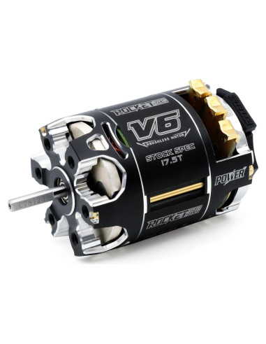 Motor sin escobillas Surpass Hobby 540 V6 17.5T para RC